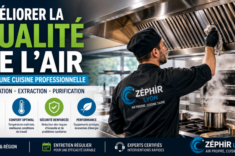 qualité de l’air cuisine professionnelle